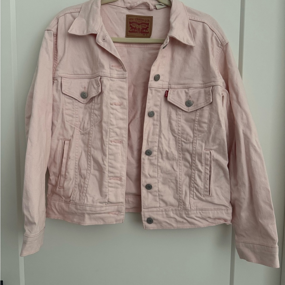 Levi's Light Pink Jean Jacket for Women